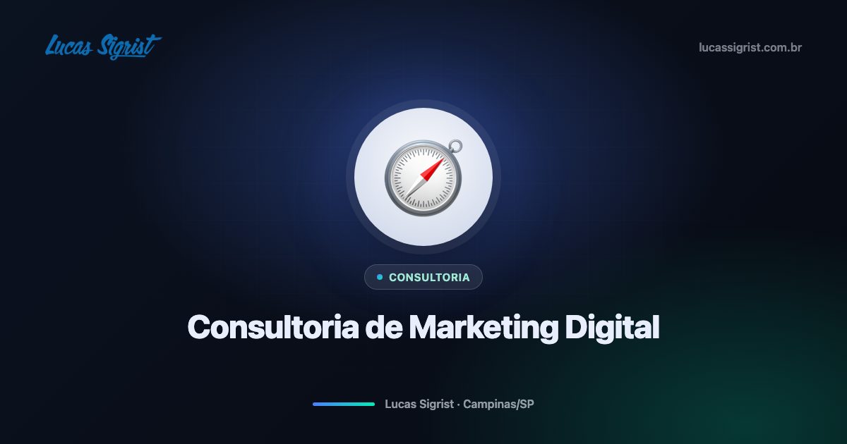 Consultoria de marketing digital: quando você precisa de direção, não de execução