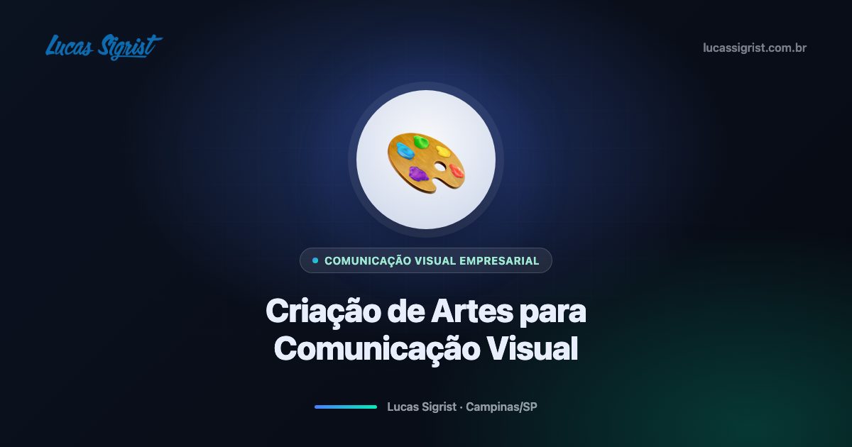 Criação de Artes para Comunicação Visual Empresarial