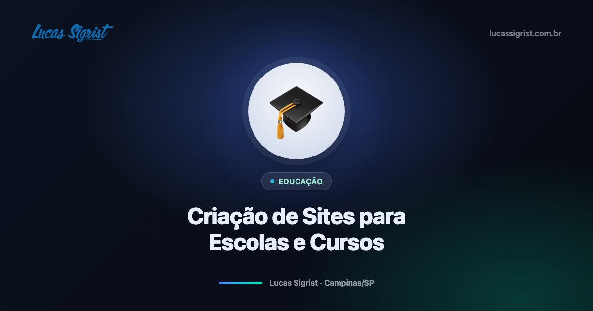 Criação de Sites para Escolas e Cursos em Campinas