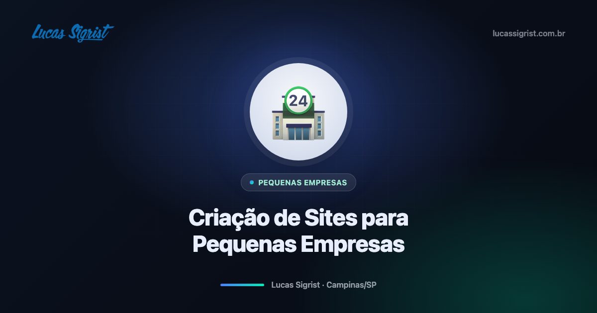 Criação de sites para pequenas empresas em Campinas/SP: transforme visitas em clientes