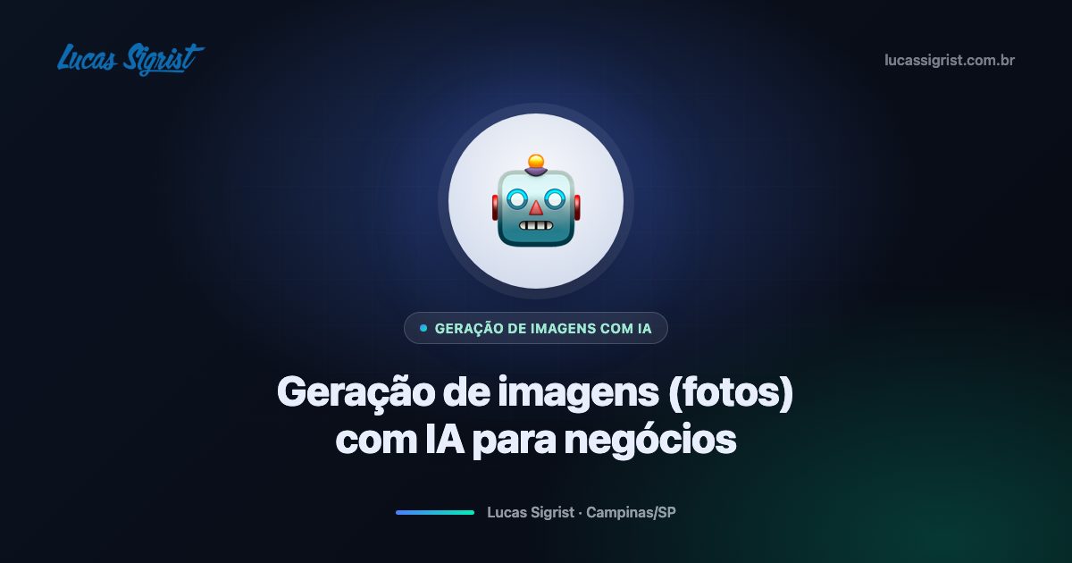 Geração de imagens (fotos) com IA para negócios: vitrines, produtos e marketing que vende