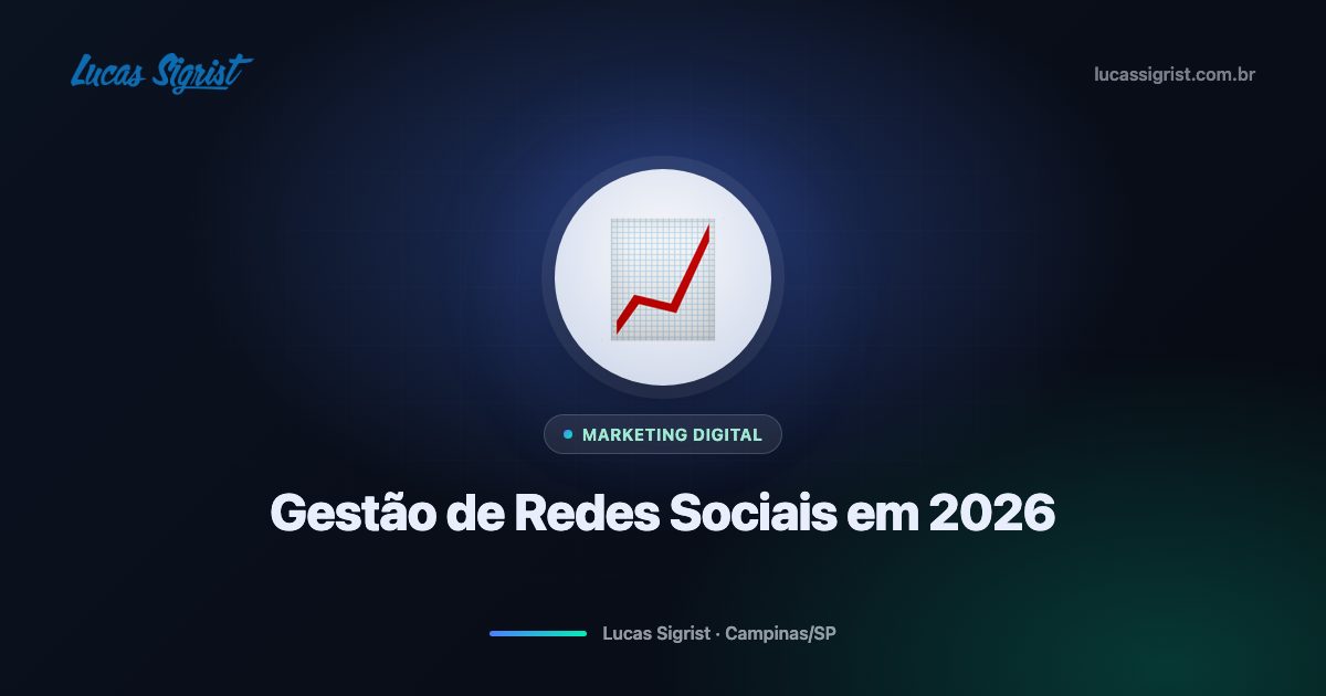 Gestão de redes sociais em 2026: ferramentas de agendamento, calendário editorial, frequência por rede e métricas que indicam retorno