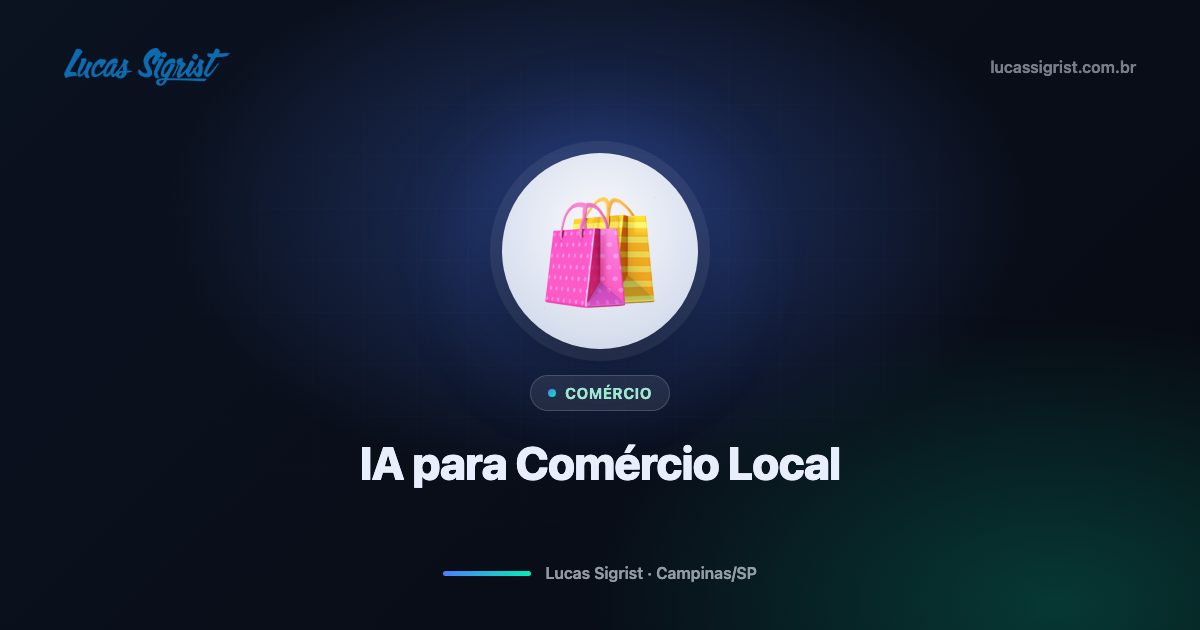 Varejo local mais inteligente