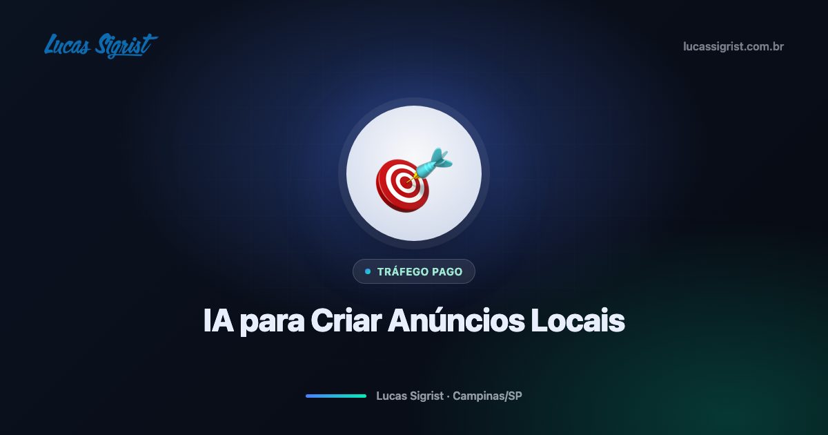 Anúncios locais com eficiência