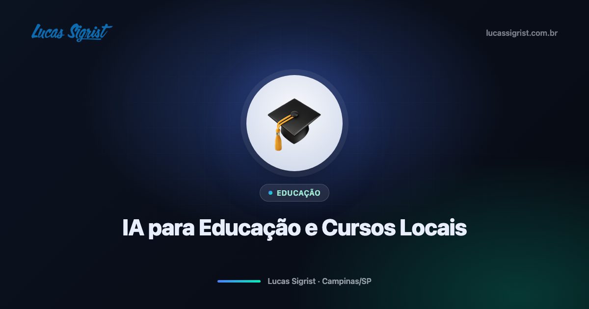 IA para educação local