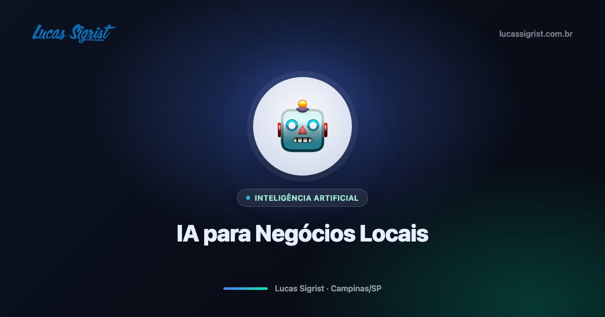 IA para negócios locais: 10 casos de uso que geram retorno rápido