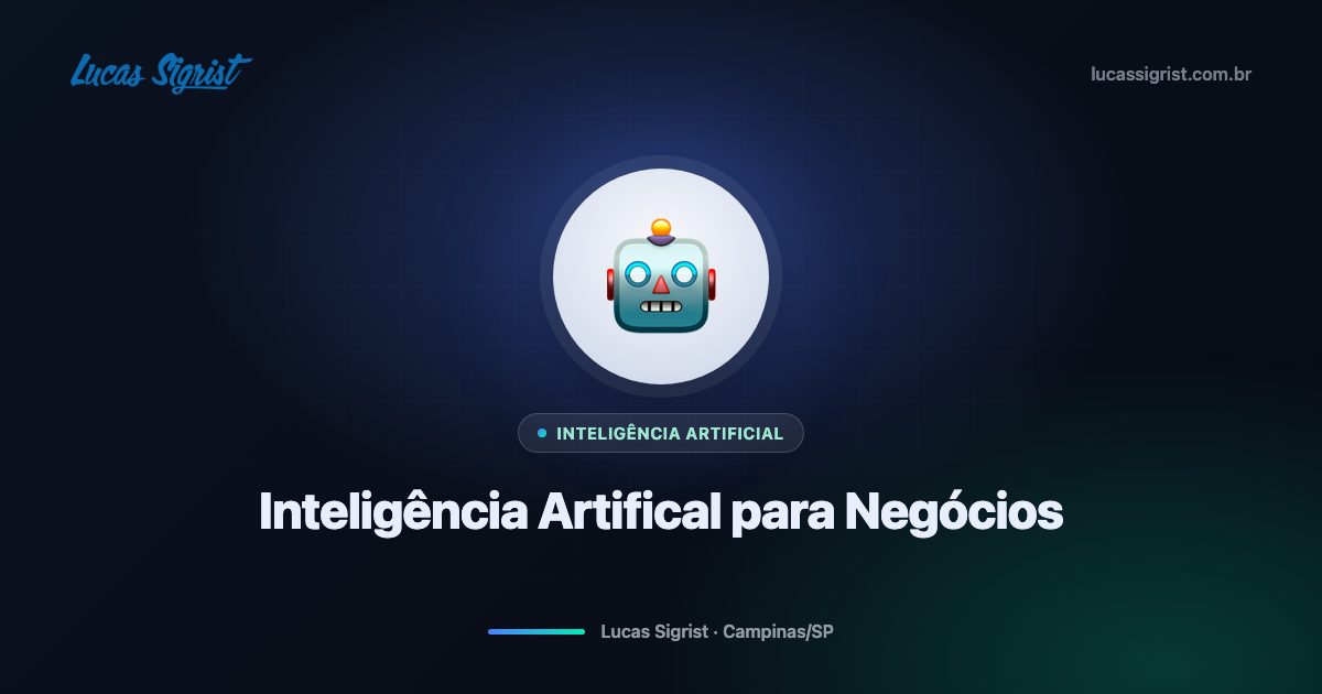 Inteligência Artifical para Negócios