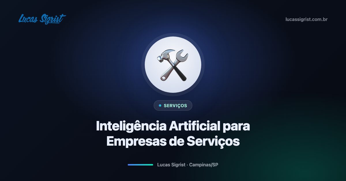 Inteligência artificial para empresas de serviços em Campinas: agendamento, triagem e pós-venda